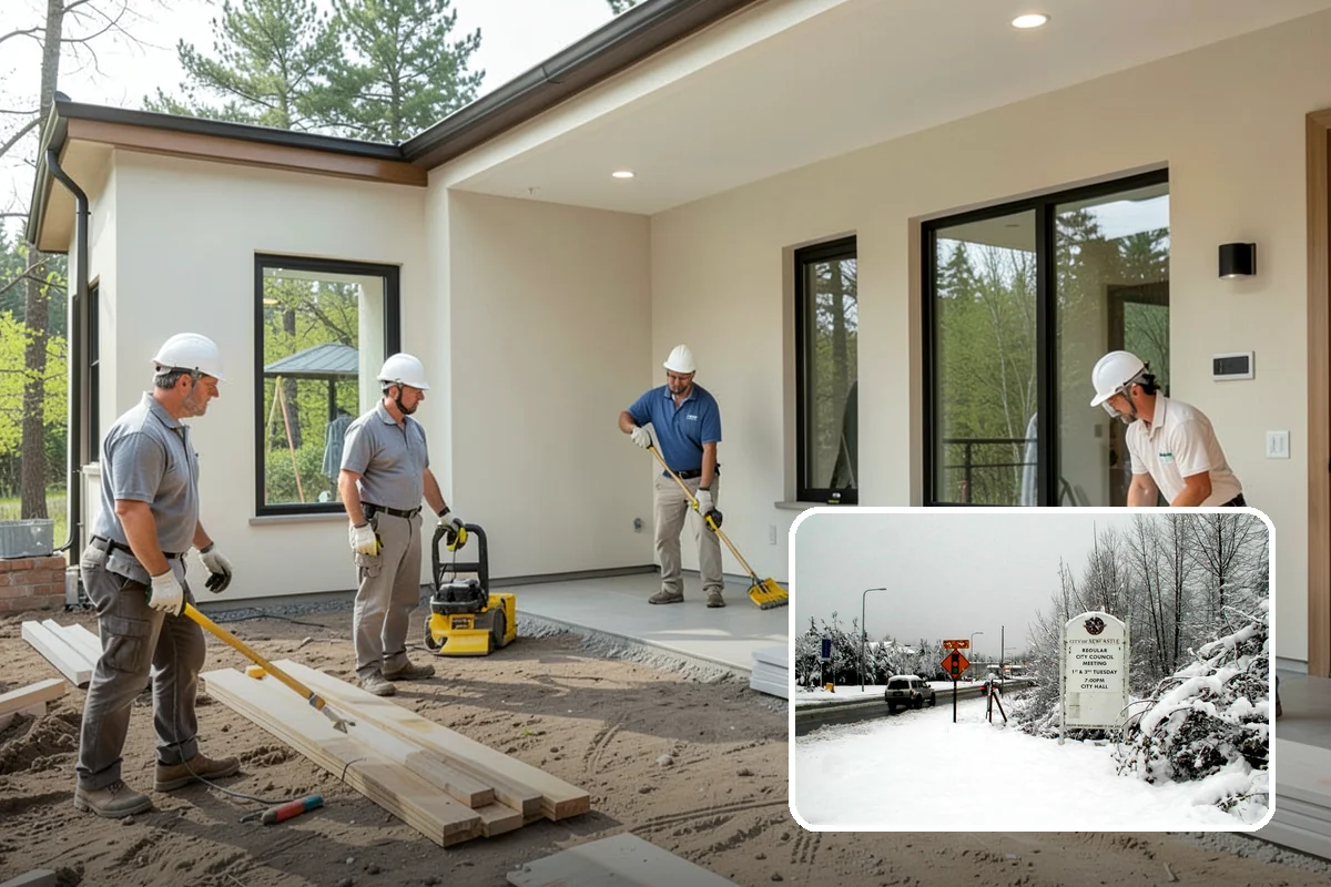 Basement Flooring in Newcastle, King County, WA - Uses moisture-tolerant flooring materials