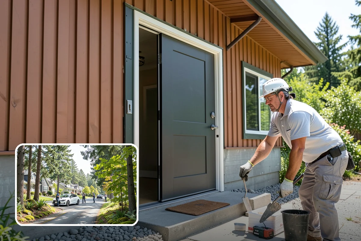 Basement Flooring in Normandy Park, King County, WA - Uses moisture-tolerant flooring materials