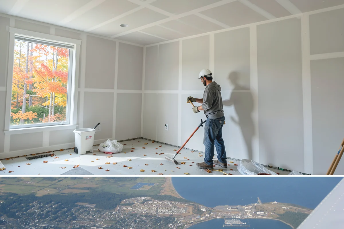 Basement Flooring in Oak Harbor, Island County, WA - Flooring installs indoors year-round, and winter is a practical time to complete it.