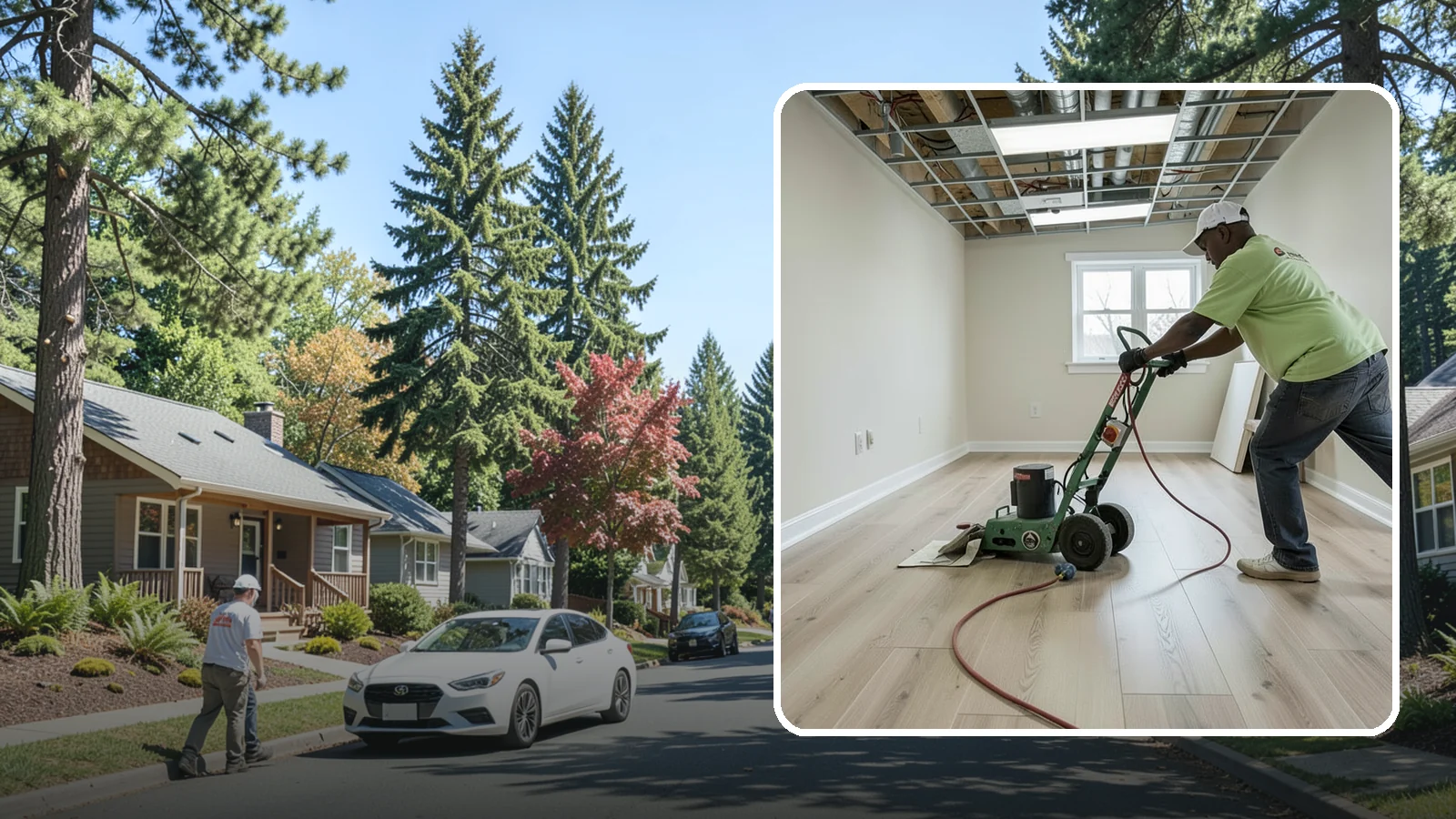 Basement Flooring in Orting, Pierce County, WA - Basement flooring installs moisture-tolerant floors suited to below-grade Northwest conditions.