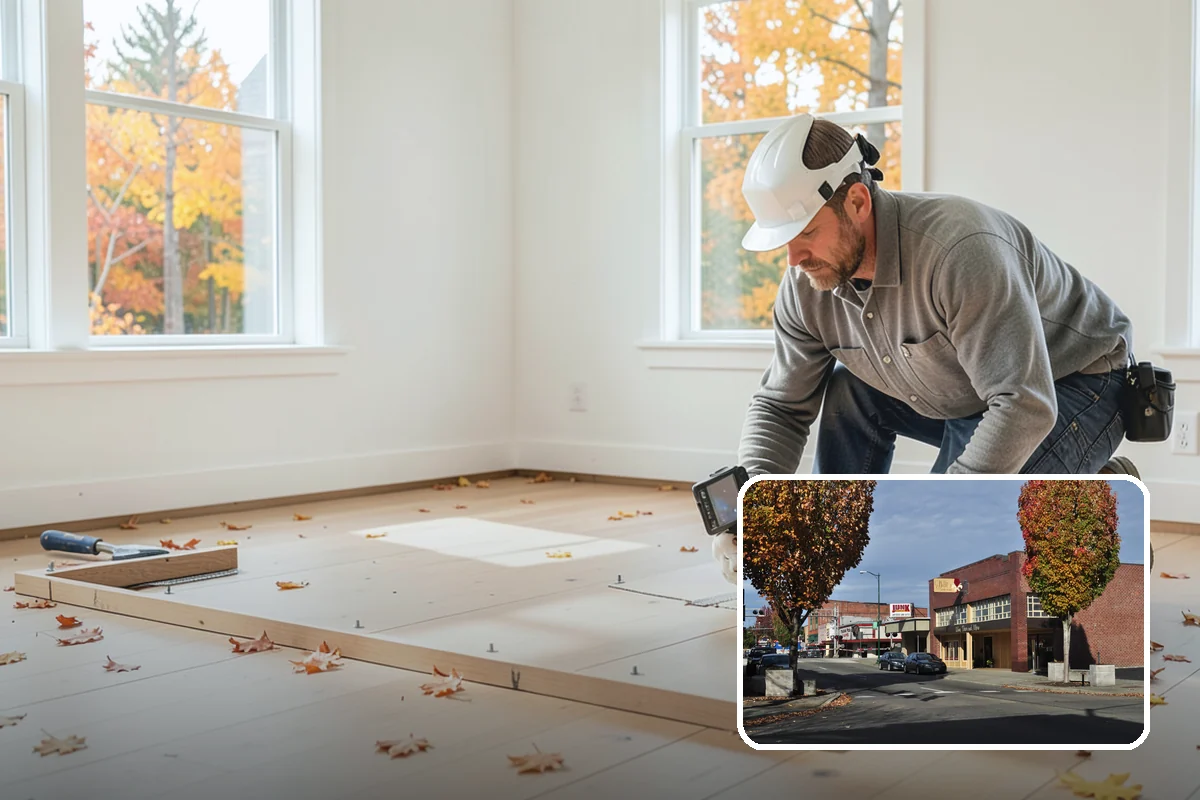 Basement Flooring in Puyallup, Pierce County, WA - Uses moisture-tolerant flooring materials