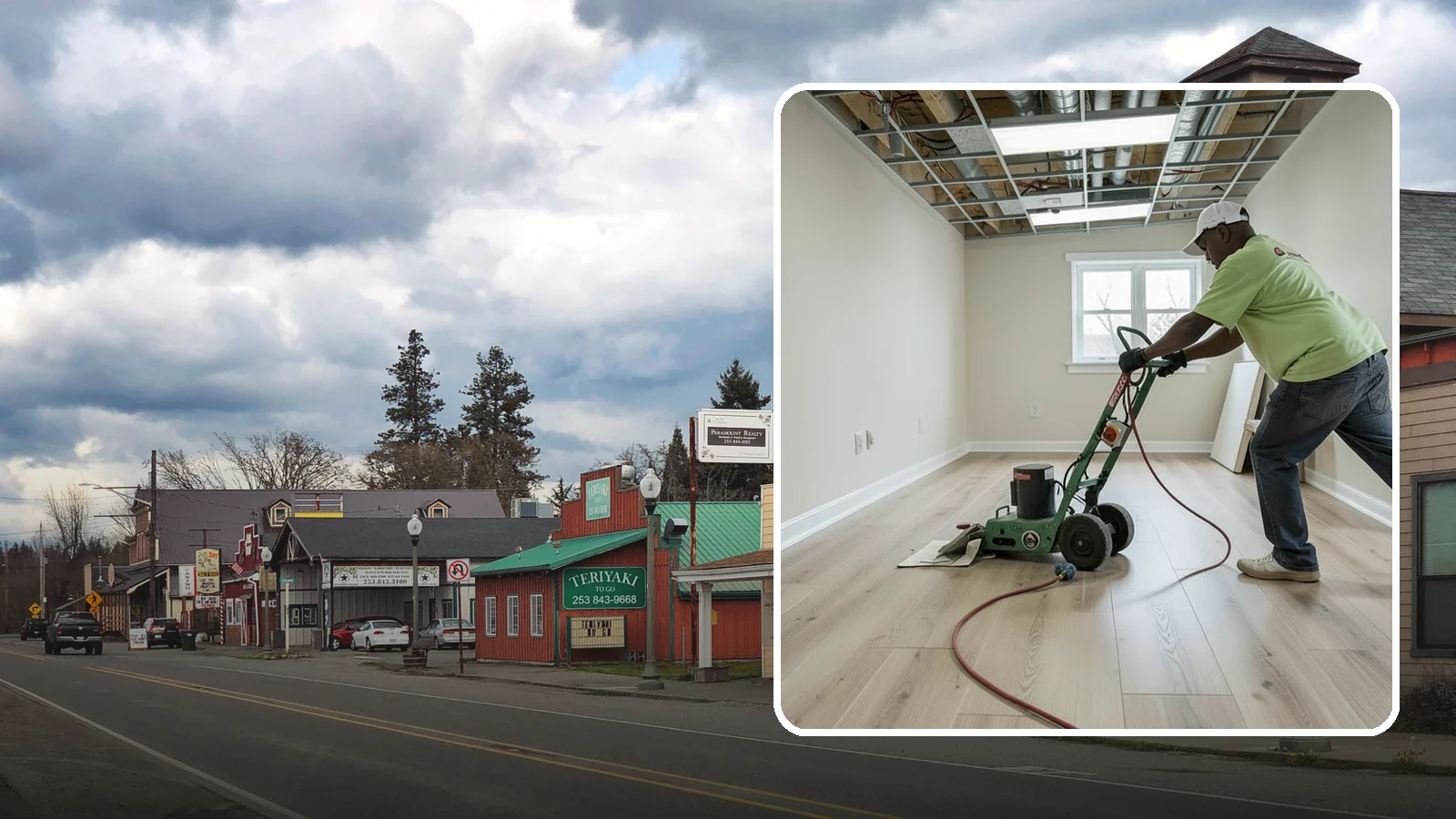 Basement Flooring in Roy, Pierce County, WA - Basement flooring installs moisture-tolerant floors suited to below-grade Northwest conditions.