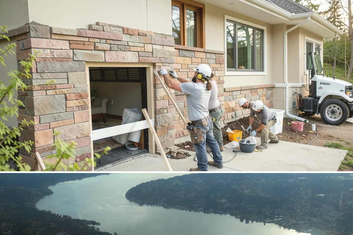 Basement Flooring in Sammamish, King County, WA - Flooring installs indoors year-round, and winter is a practical time to complete it.