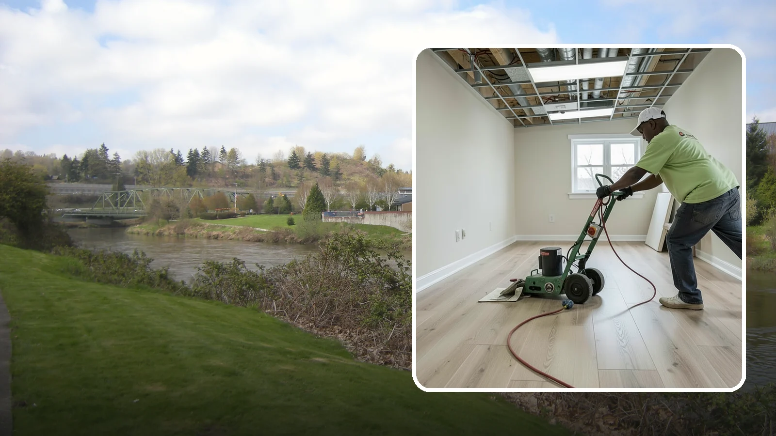 Basement Flooring in Tukwila, King County, WA - Basement flooring installs moisture-tolerant floors suited to below-grade Northwest conditions.