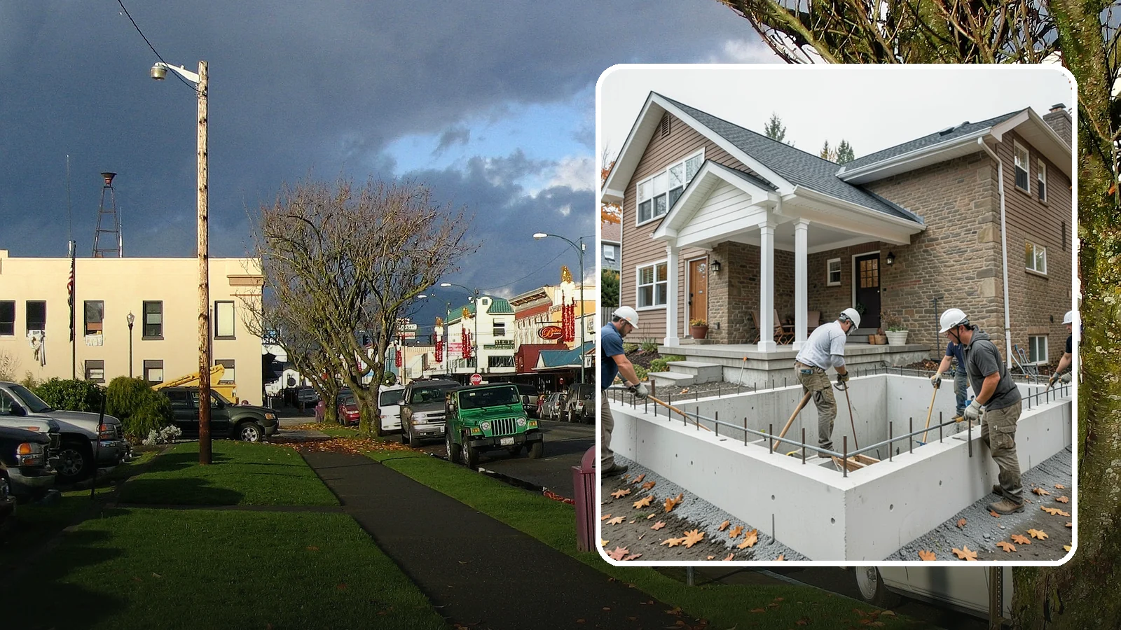Basement Foundation in Arlington, Snohomish County, WA - We construct full-depth basement foundations that add livable square footage while standing up to Northwest groundwater.