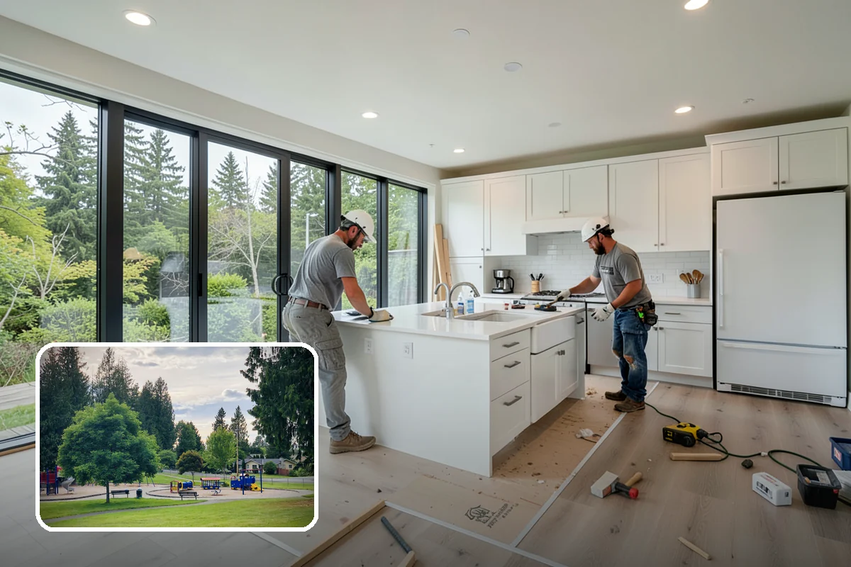 Basement Foundation in Bonney Lake, Pierce County, WA - A full level of below-grade space to finish later