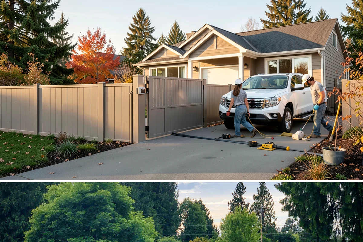 Basement Foundation in Bonney Lake, Pierce County, WA - Deep excavation is best in drier months when soils are more stable
