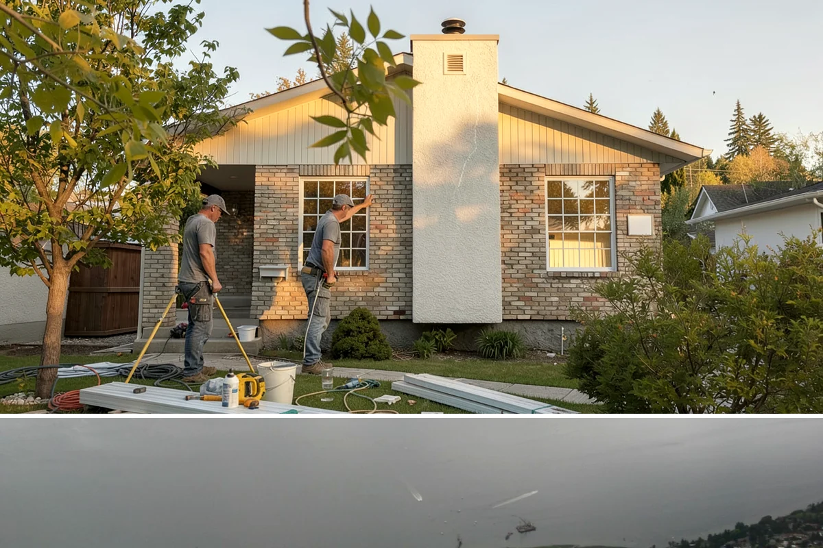 Basement Foundation in Des Moines, King County, WA - Deep excavation is best in drier months when soils are more stable