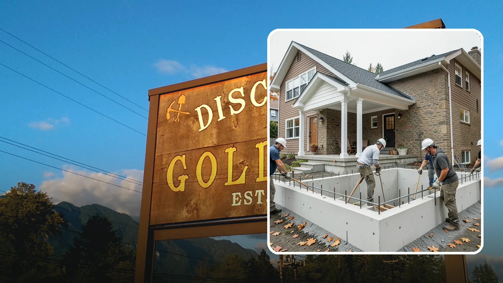 Basement Foundation in Gold Bar, Snohomish County, WA - We construct full-depth basement foundations that add livable square footage while standing up to Northwest groundwater.