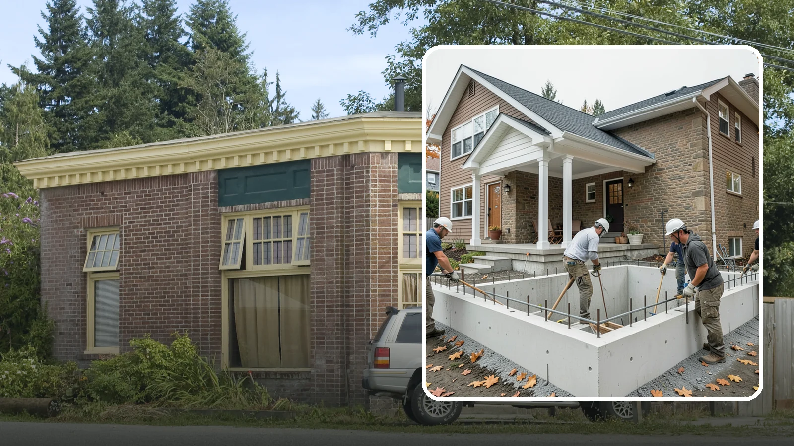Basement Foundation in Hamilton, Skagit County, WA - We construct full-depth basement foundations that add livable square footage while standing up to Northwest groundwater.