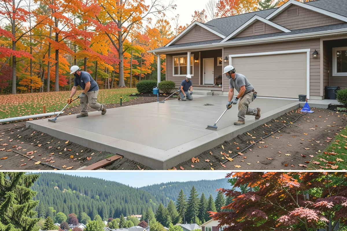 Basement Foundation in Index, Snohomish County, WA - Deep excavation is best in drier months when soils are more stable
