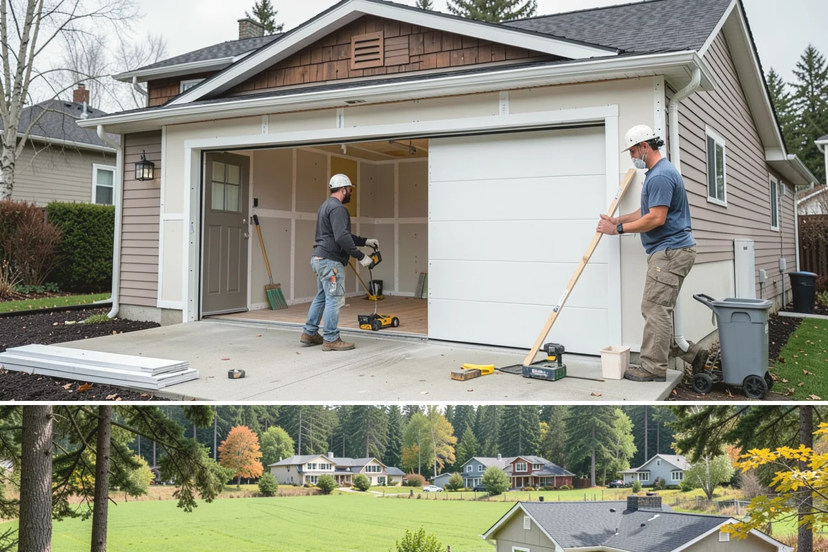 Basement Foundation in Lyman, Skagit County, WA - Deep excavation is best in drier months when soils are more stable