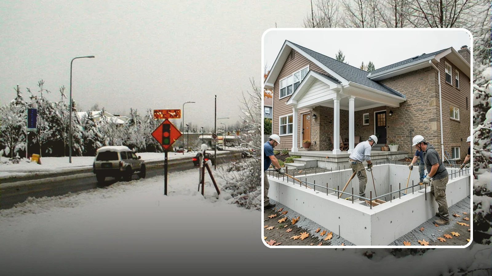 Basement Foundation in Newcastle, King County, WA - We construct full-depth basement foundations that add livable square footage while standing up to Northwest groundwater.