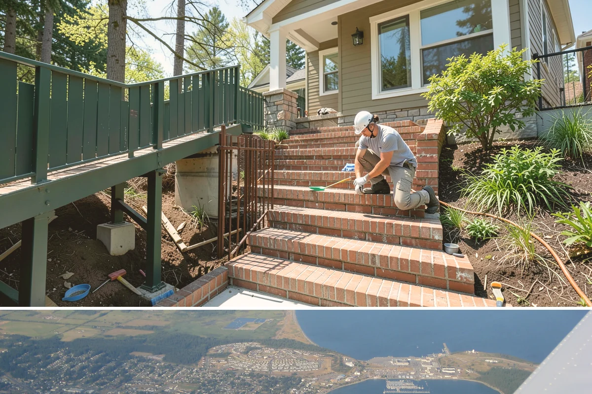 Basement Foundation in Oak Harbor, Island County, WA - Deep excavation is best in drier months when soils are more stable