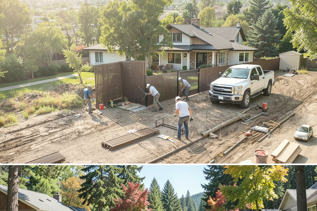 Basement Foundation in Orting, Pierce County, WA - Deep excavation is best in drier months when soils are more stable