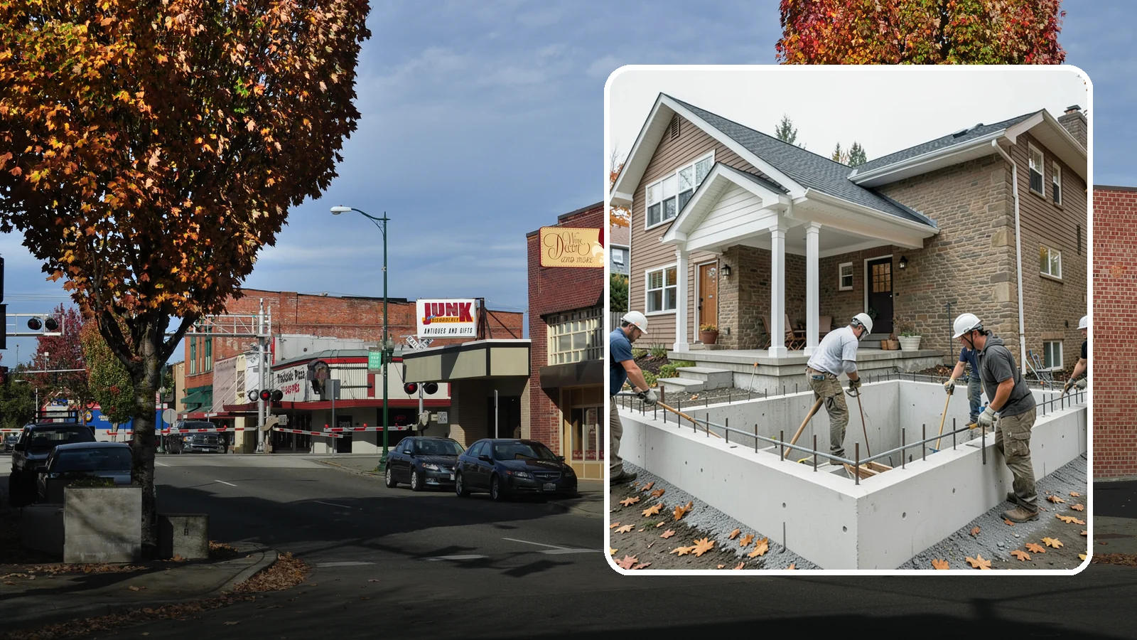 Basement Foundation in Puyallup, Pierce County, WA - We construct full-depth basement foundations that add livable square footage while standing up to Northwest groundwater.
