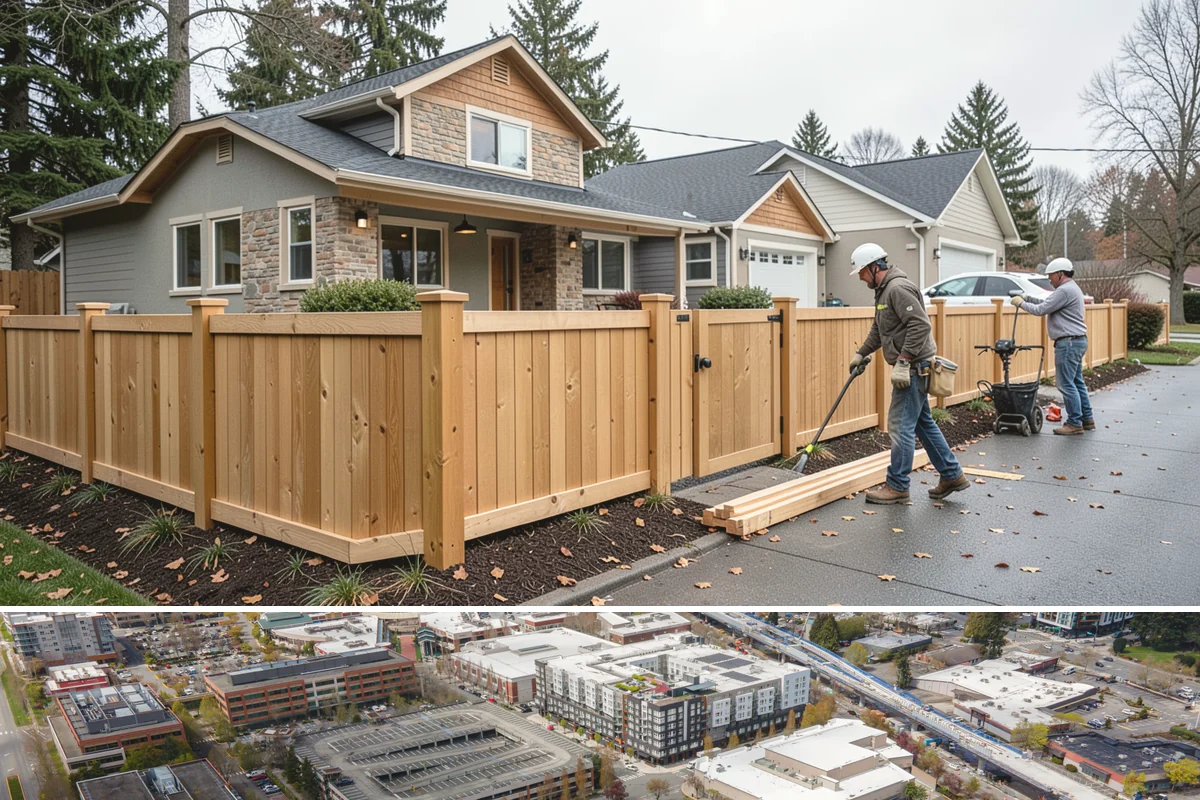 Basement Foundation in Redmond, King County, WA - Deep excavation is best in drier months when soils are more stable