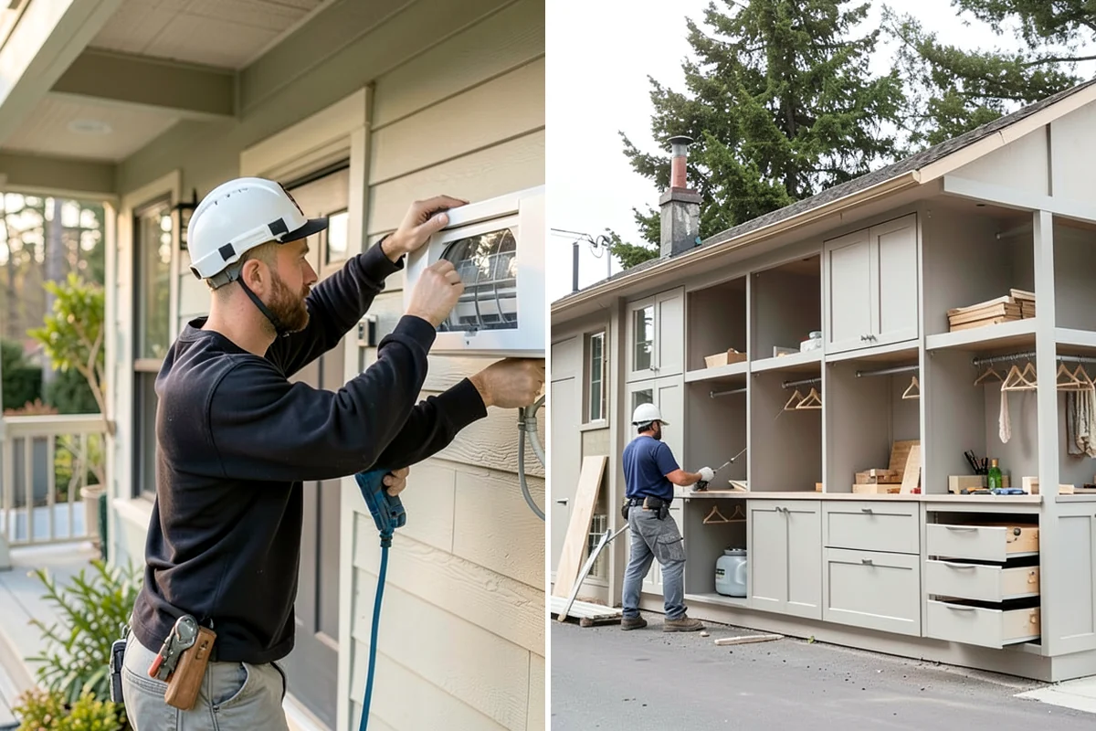 Basement Foundation in SeaTac, King County, WA - Excavate to depth and place footings and drainage