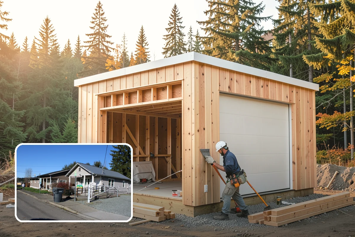 Basement Foundation in South Prairie, Pierce County, WA - A full level of below-grade space to finish later