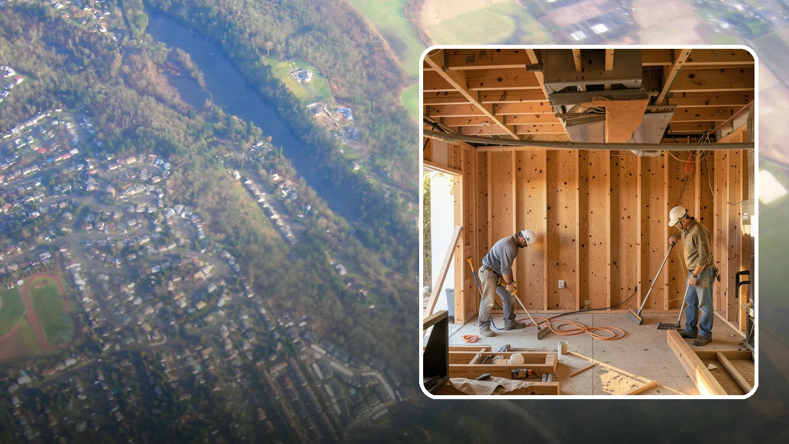 Basement Framing in Algona, King County, WA - Basement framing builds the wall and partition structure that shapes your finished lower level.
