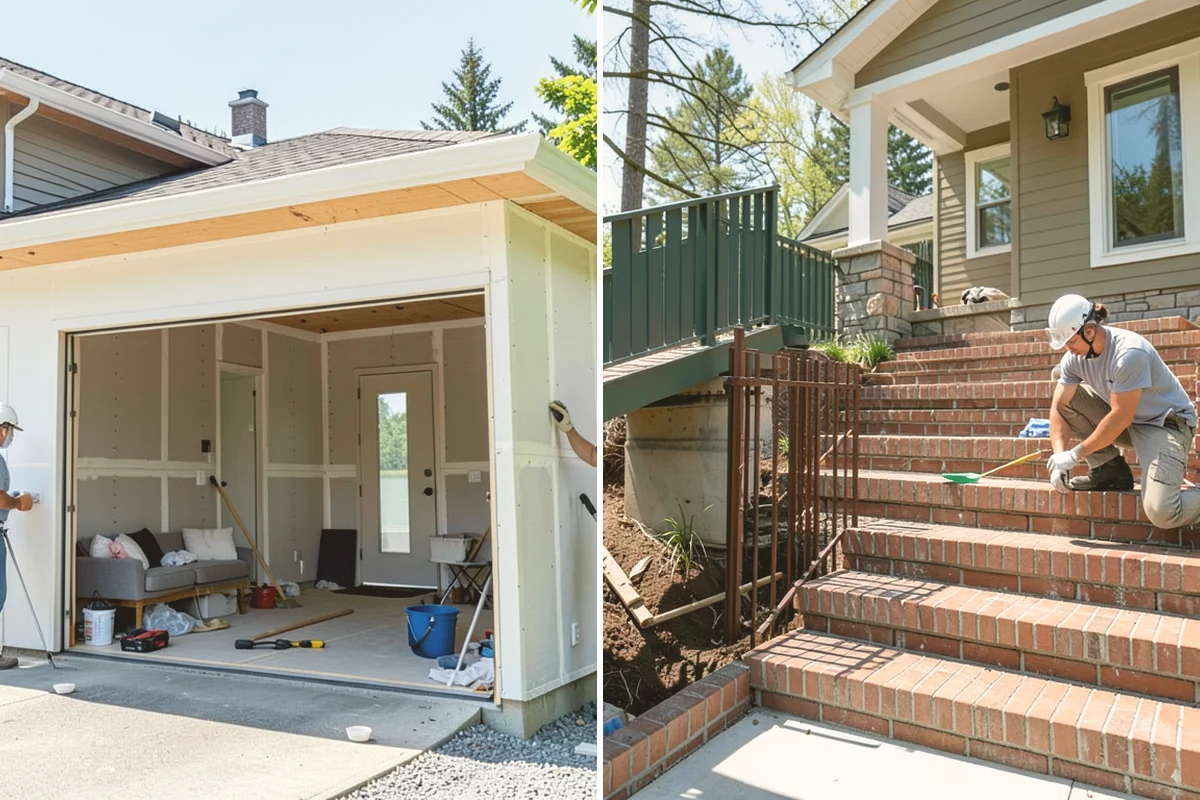Basement Framing in Algona, King County, WA - Lay out rooms and openings