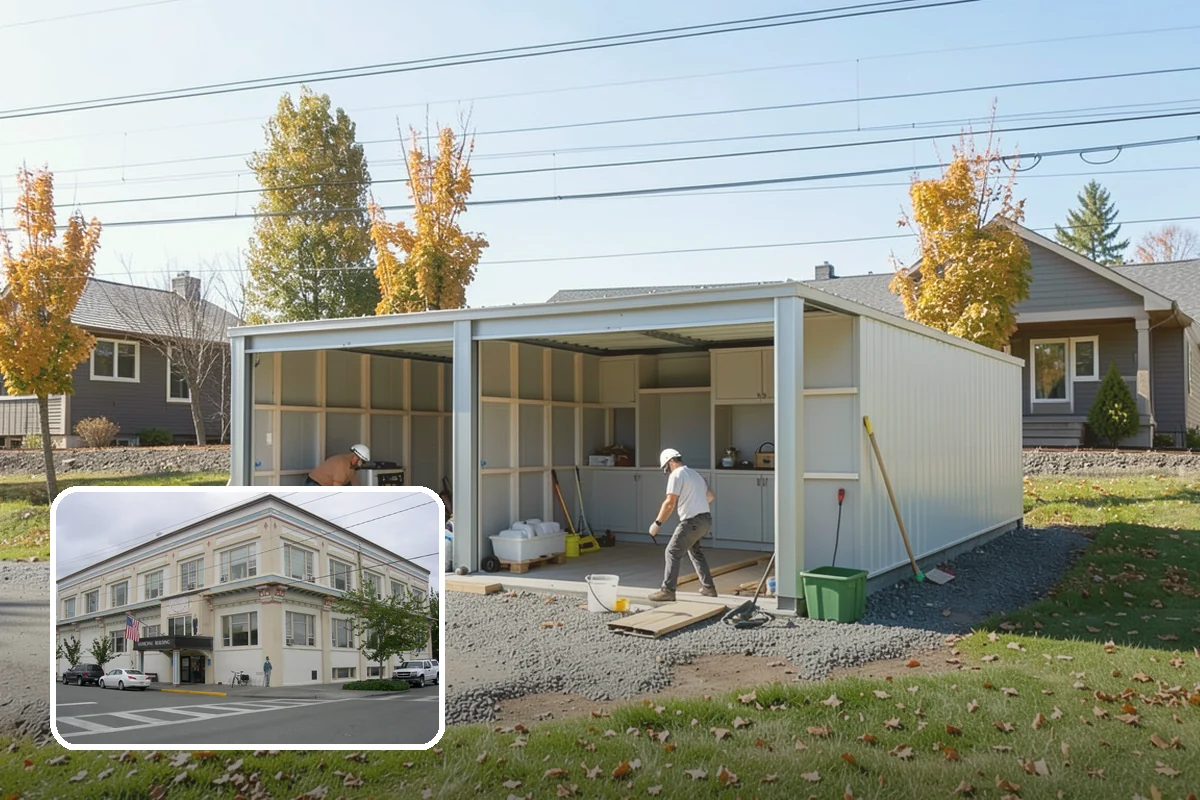 Basement Framing in Anacortes, Skagit County, WA - Defines rooms and usable layout