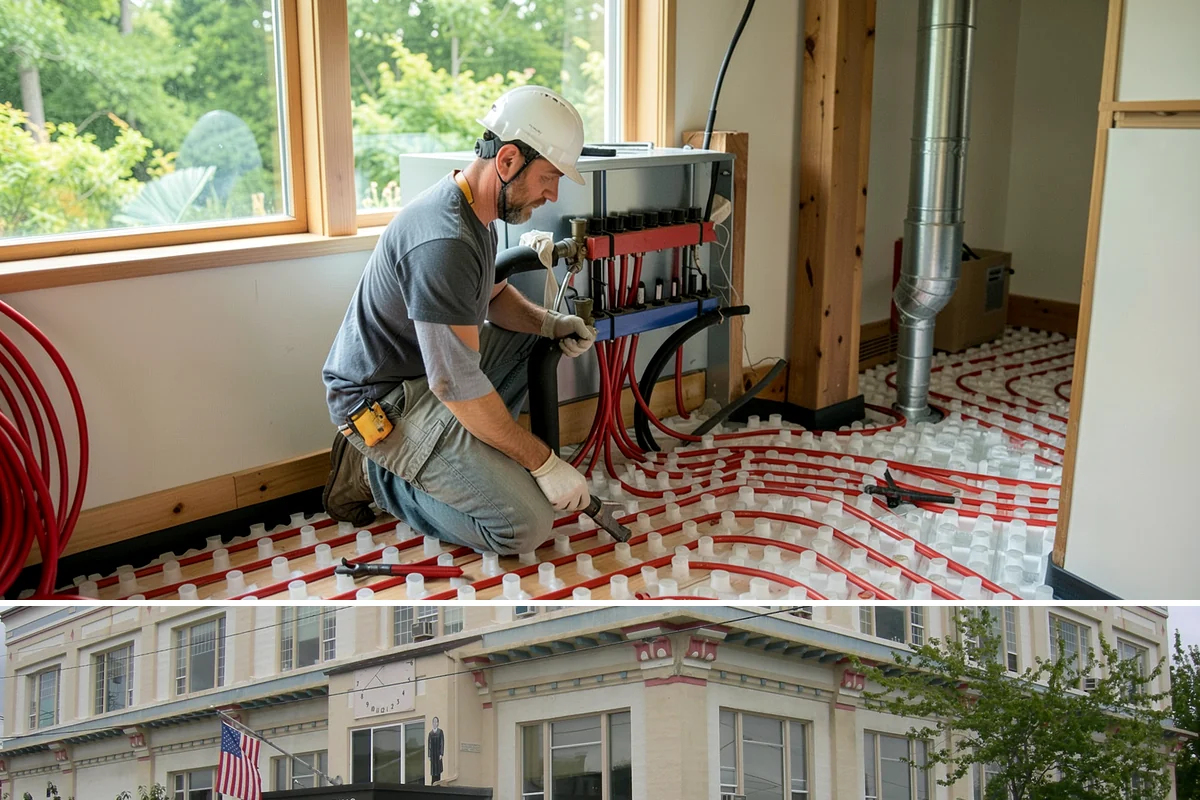 Basement Framing in Anacortes, Skagit County, WA - Framing happens indoors and is well suited to the wet season when outdoor work slows.
