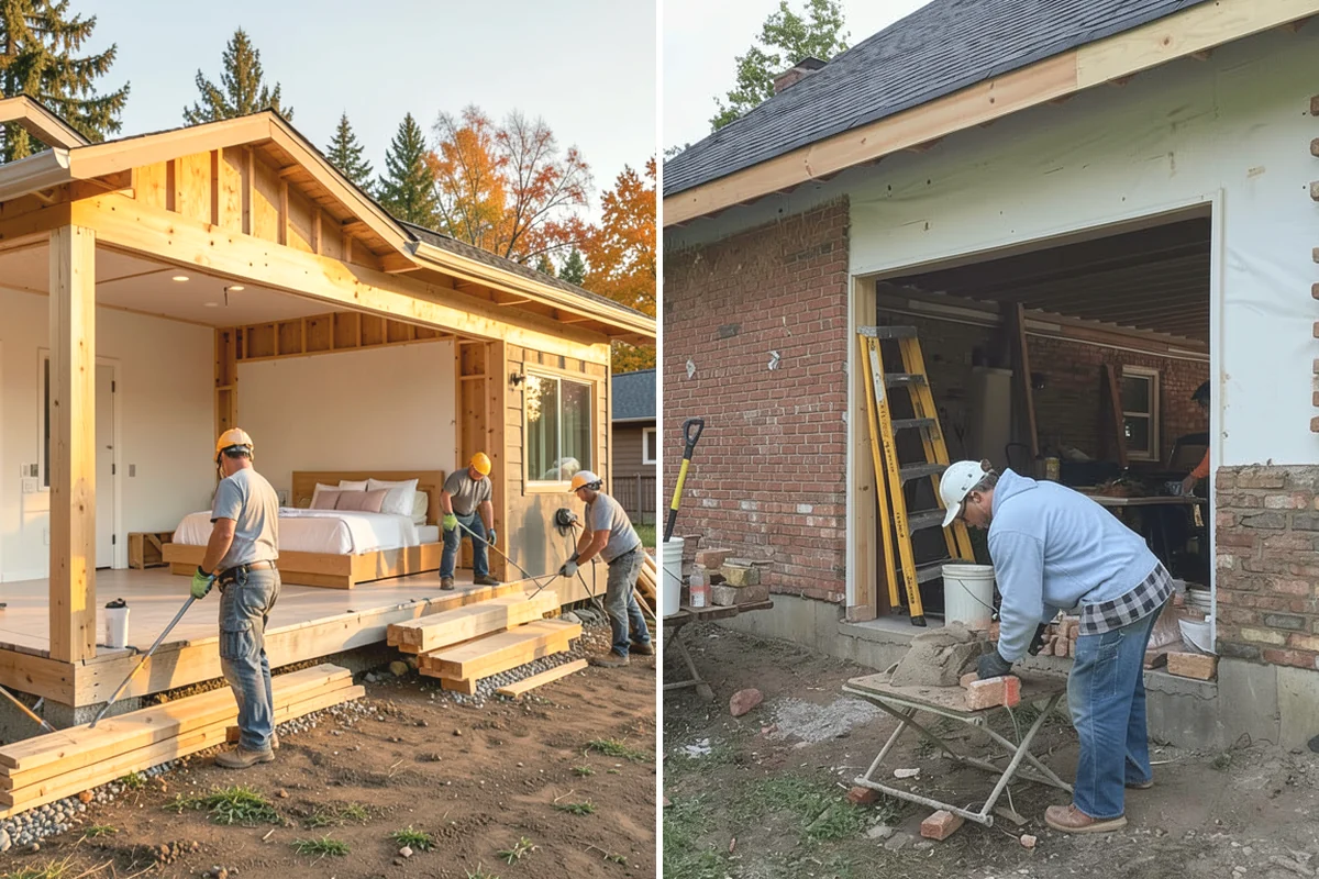 Basement Framing in Black Diamond, King County, WA - Lay out rooms and openings