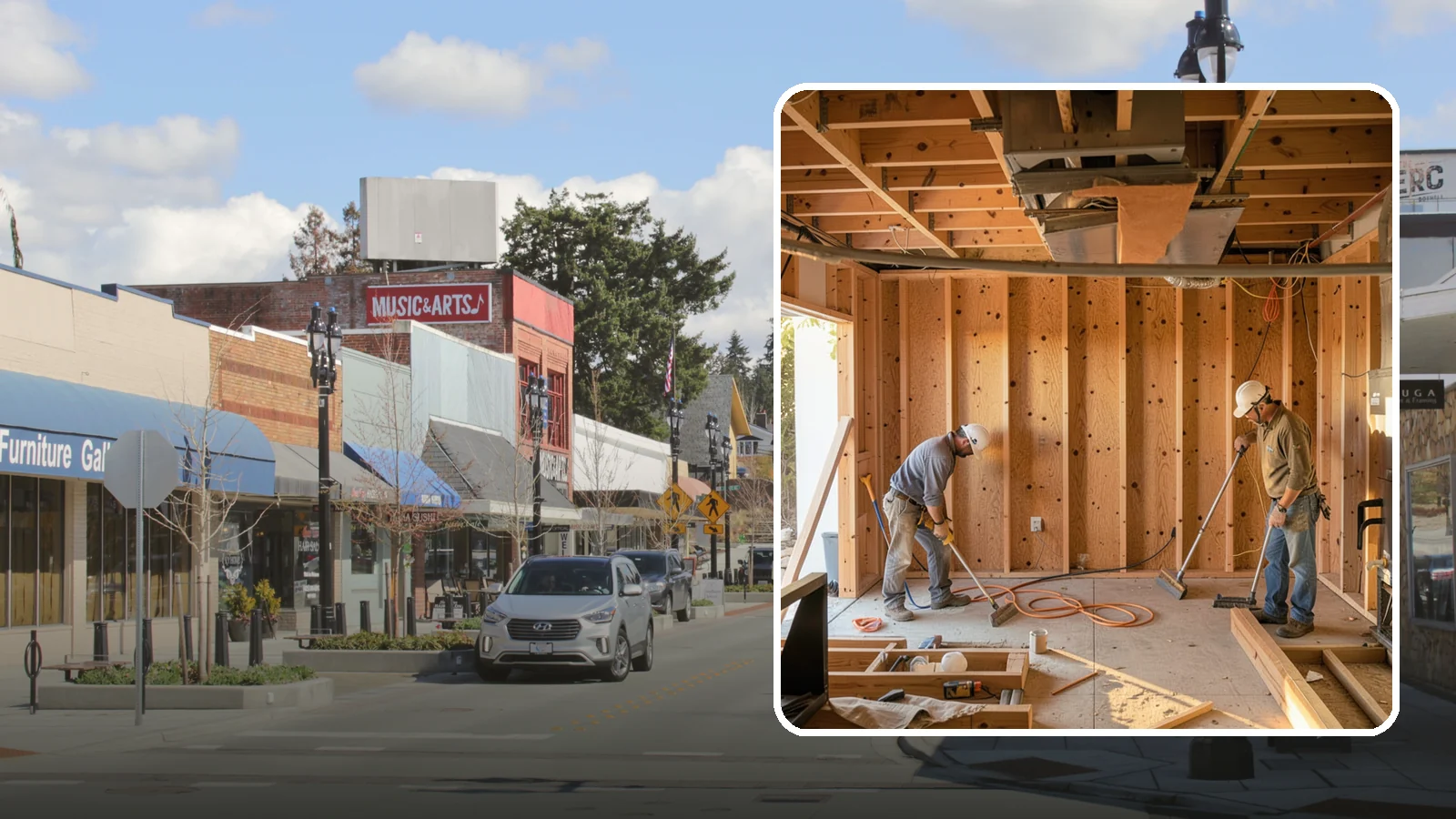 Basement Framing in Bothell, King County, WA - Basement framing builds the wall and partition structure that shapes your finished lower level.