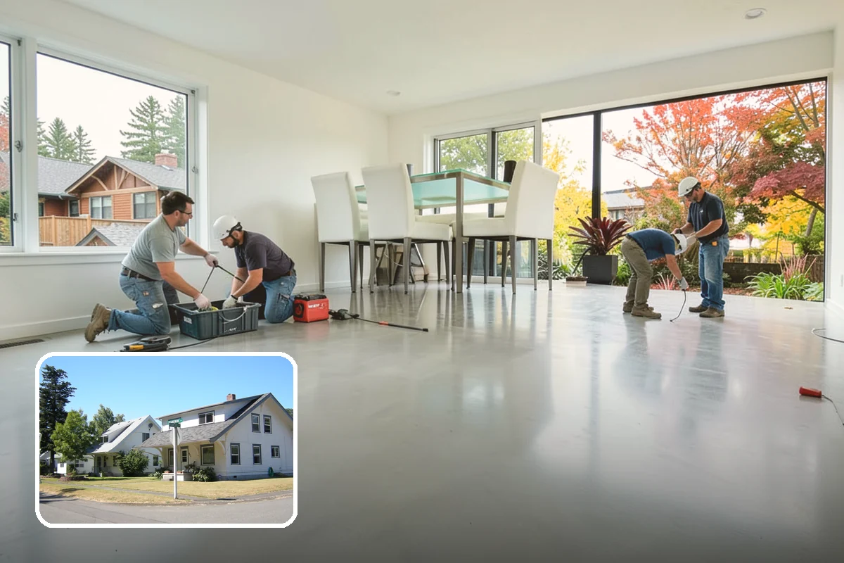 Basement Framing in DuPont, Pierce County, WA - Defines rooms and usable layout