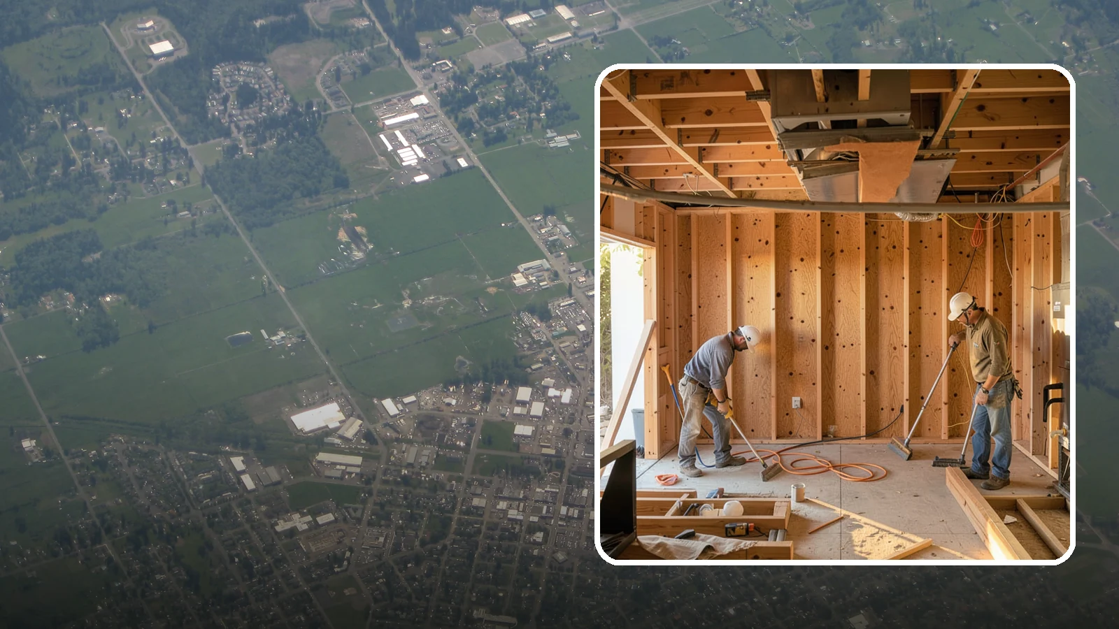 Basement Framing in Enumclaw, King County, WA - Basement framing builds the wall and partition structure that shapes your finished lower level.
