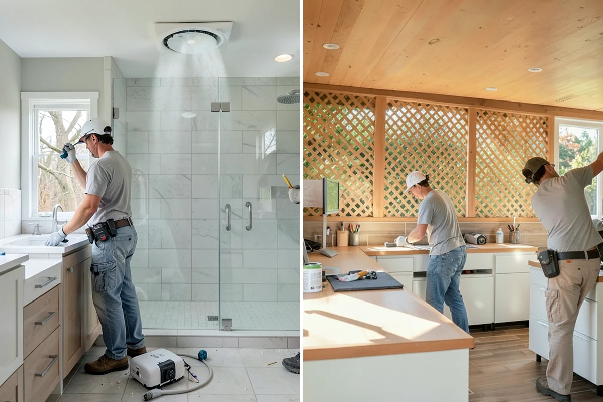 Basement Framing in Everett, Snohomish County, WA - Lay out rooms and openings