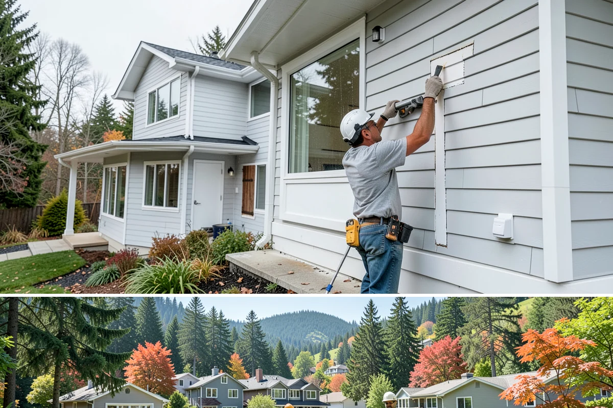 Basement Framing in Fircrest, Pierce County, WA - Framing happens indoors and is well suited to the wet season when outdoor work slows.