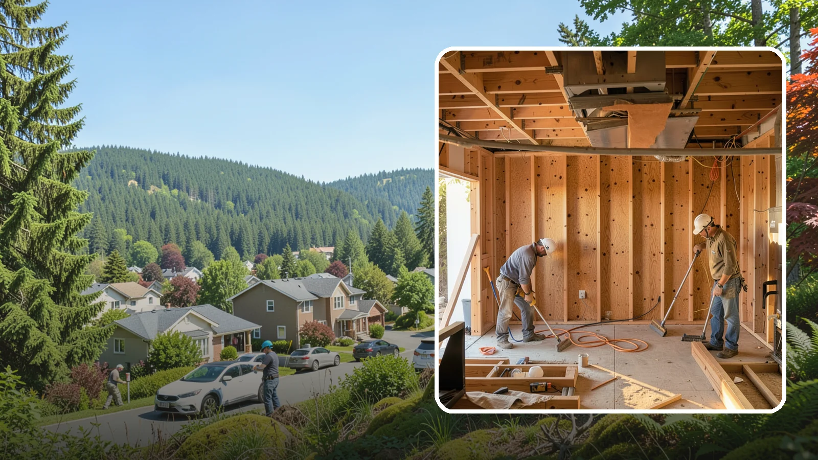 Basement Framing in Index, Snohomish County, WA - Basement framing builds the wall and partition structure that shapes your finished lower level.