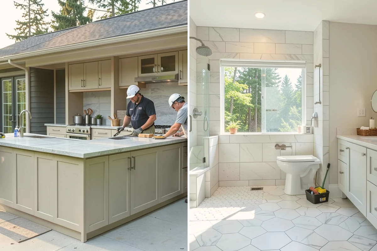 Basement Framing in Index, Snohomish County, WA - Lay out rooms and openings