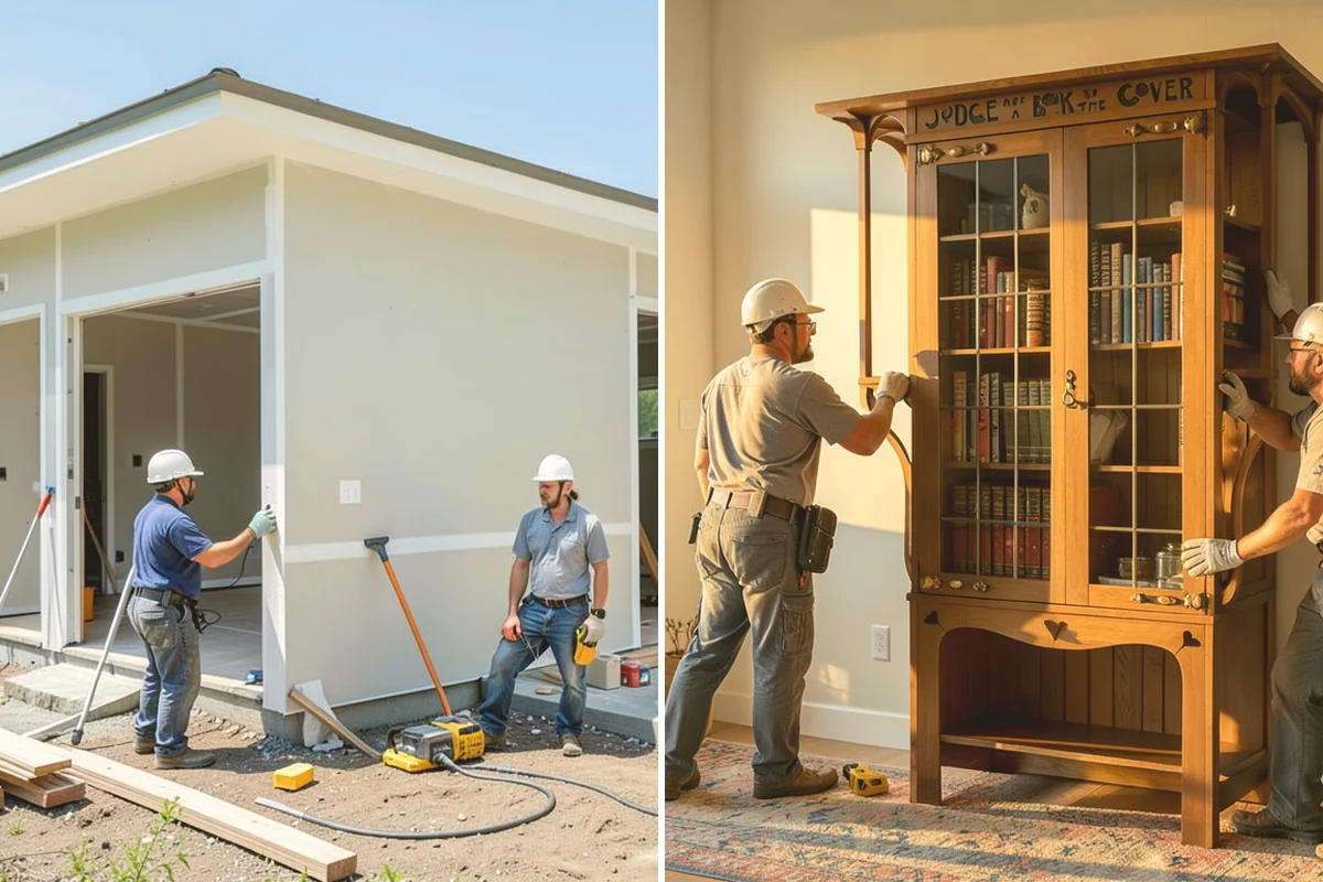 Basement Framing in Kent, King County, WA - Lay out rooms and openings