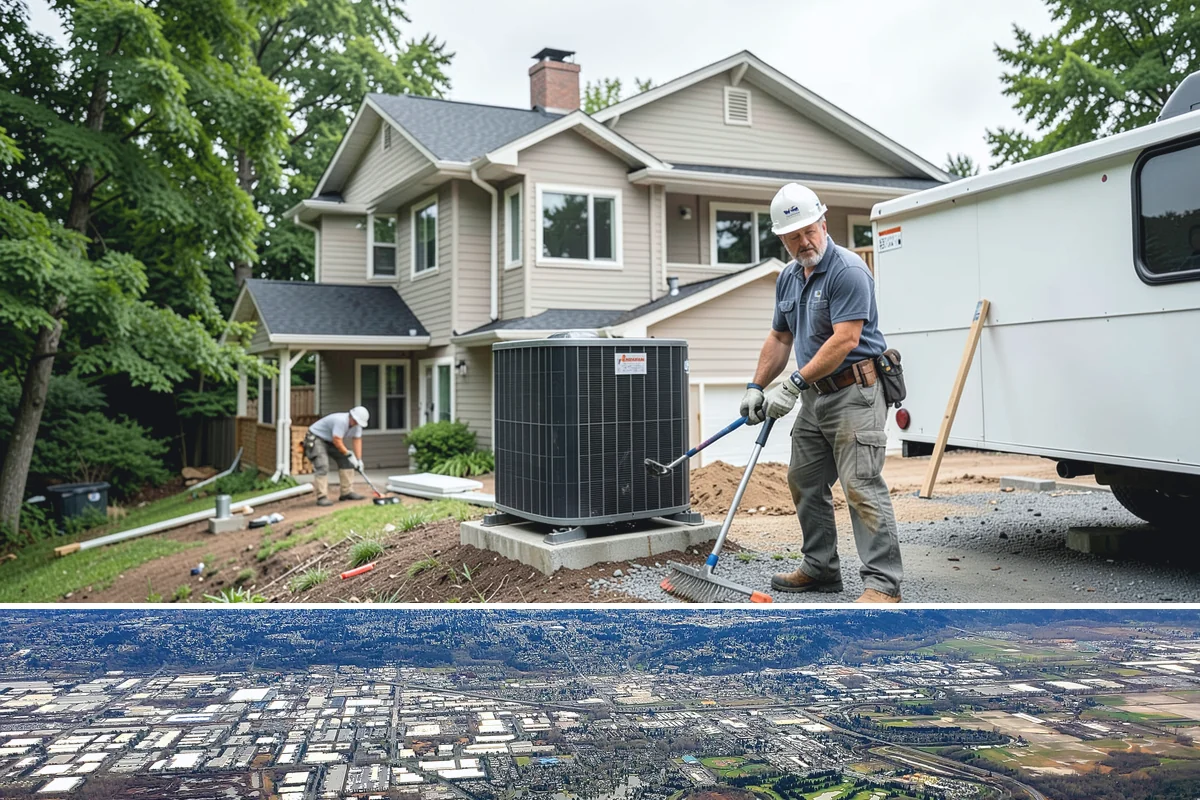 Basement Framing in Kent, King County, WA - Framing happens indoors and is well suited to the wet season when outdoor work slows.