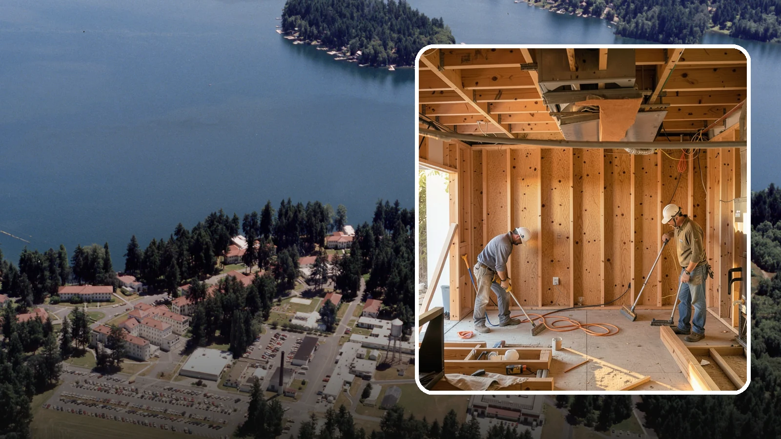 Basement Framing in Lakewood, Pierce County, WA - Basement framing builds the wall and partition structure that shapes your finished lower level.