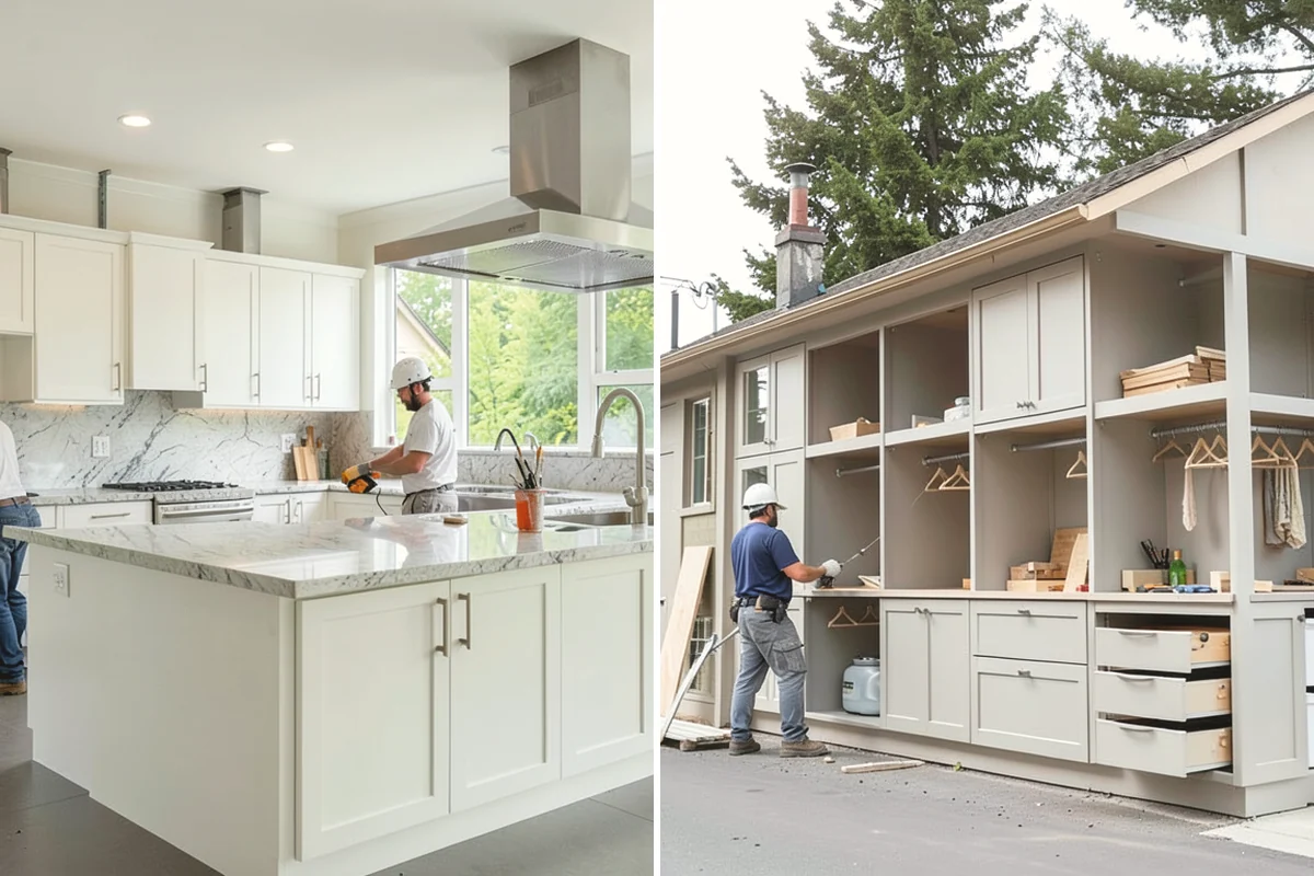 Basement Framing in Mill Creek, Snohomish County, WA - Lay out rooms and openings
