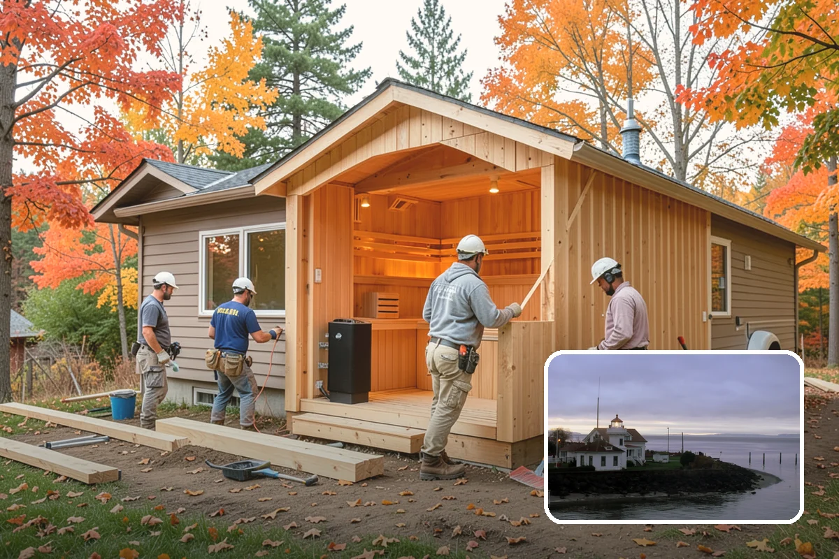 Basement Framing in Mukilteo, Snohomish County, WA - Defines rooms and usable layout