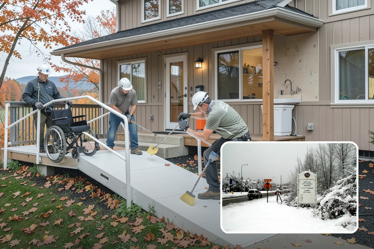 Basement Framing in Newcastle, King County, WA - Defines rooms and usable layout