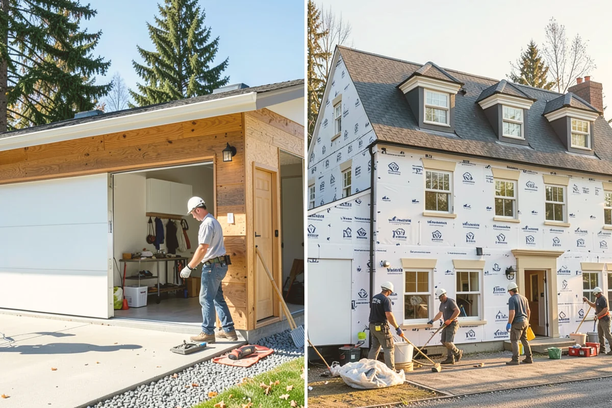 Basement Framing in Newcastle, King County, WA - Lay out rooms and openings