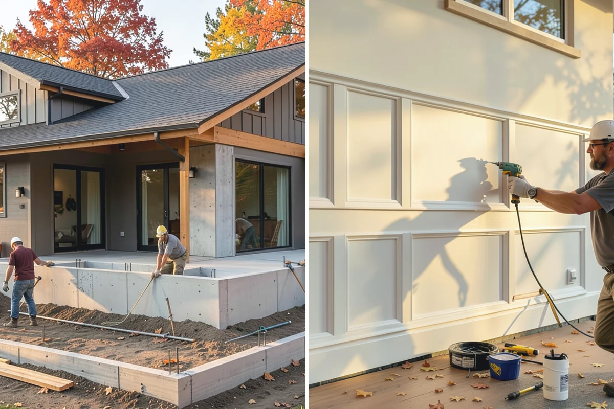 Basement Framing in Renton, King County, WA - Lay out rooms and openings