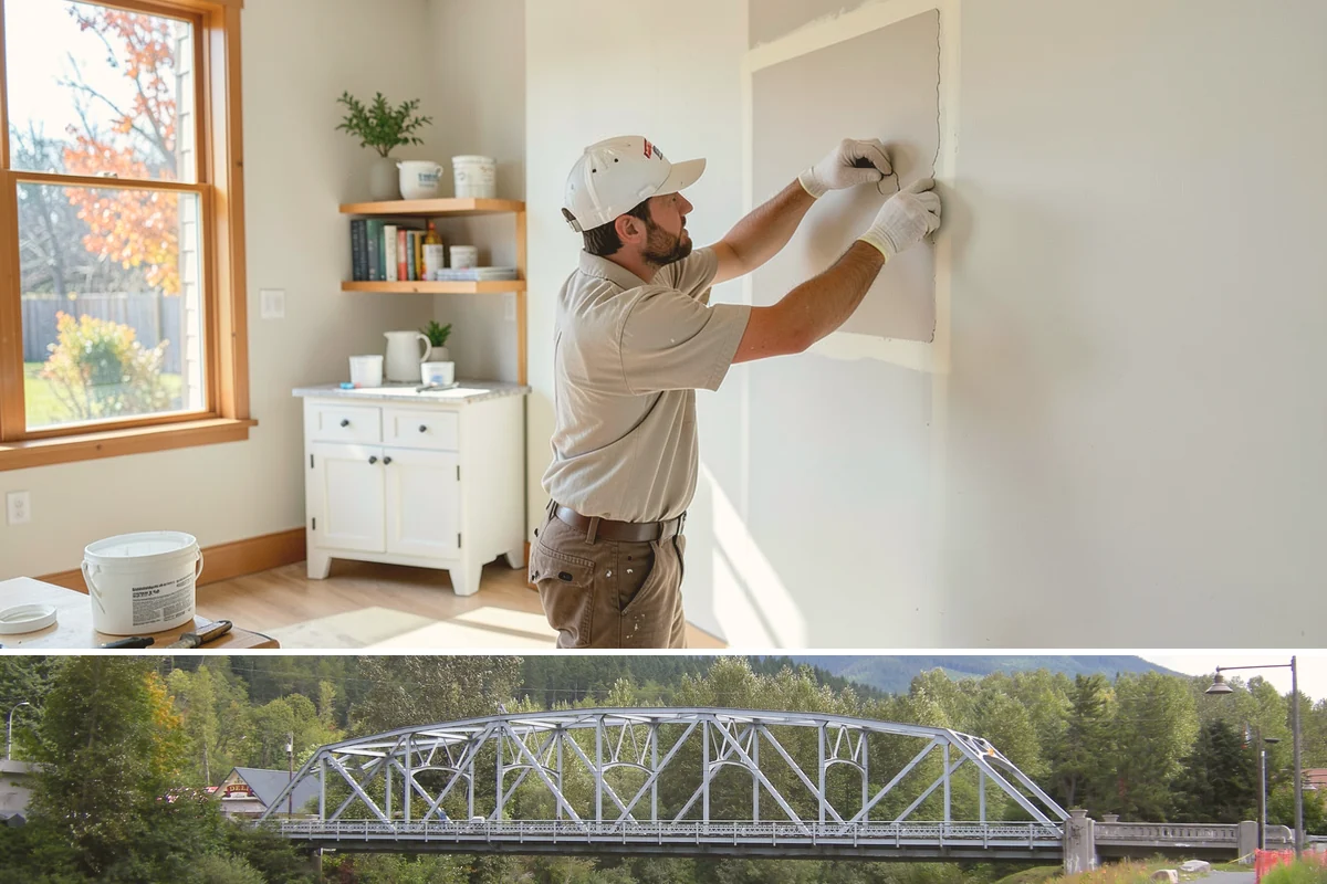 Basement Framing in Skykomish, King County, WA - Framing happens indoors and is well suited to the wet season when outdoor work slows.