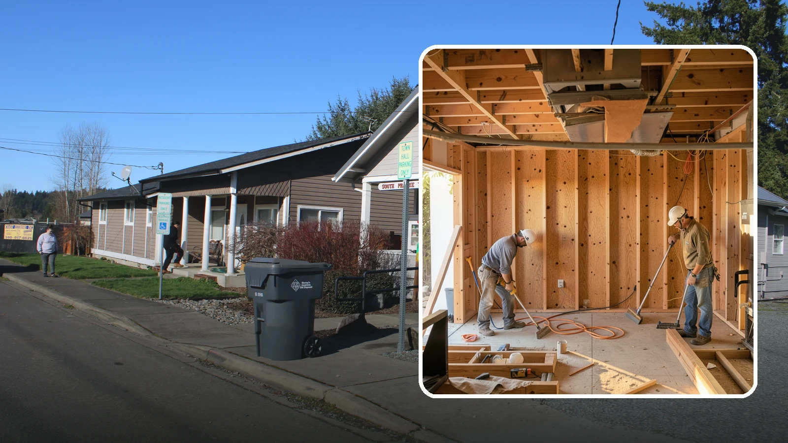 Basement Framing in South Prairie, Pierce County, WA - Basement framing builds the wall and partition structure that shapes your finished lower level.