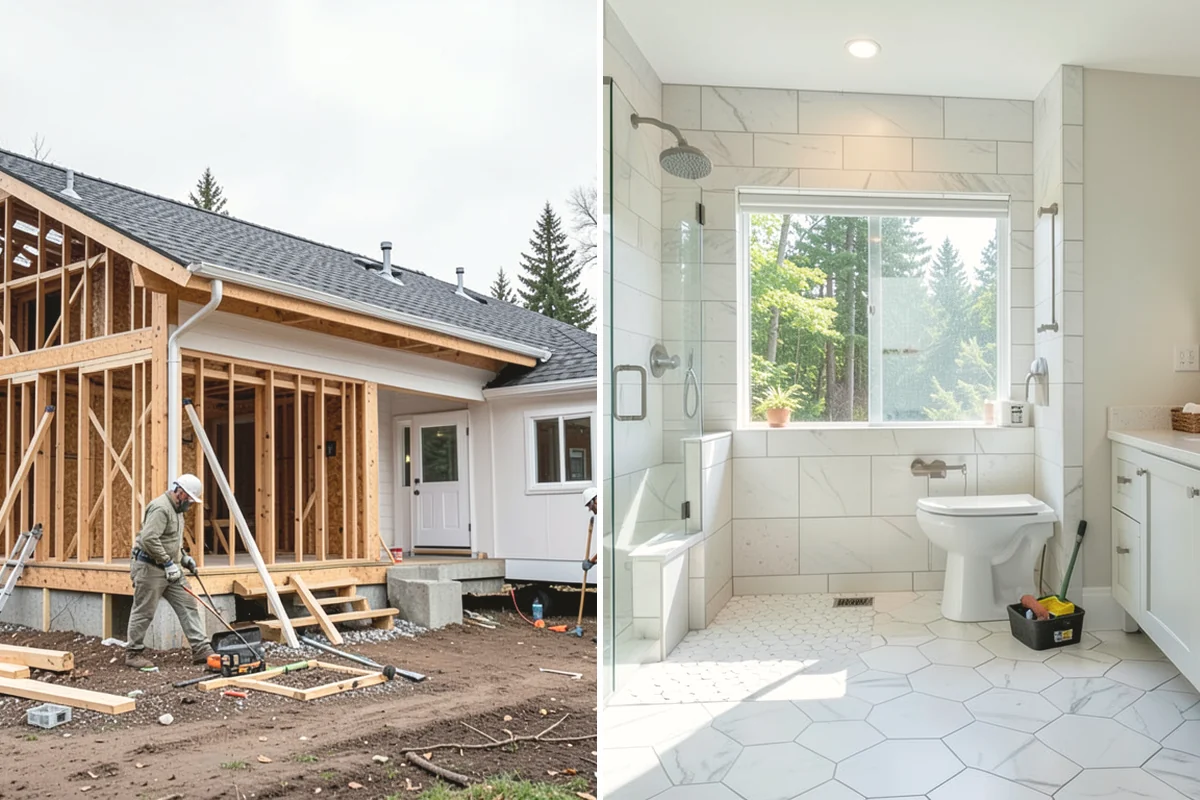 Basement Framing in Tacoma, Pierce County, WA - Lay out rooms and openings