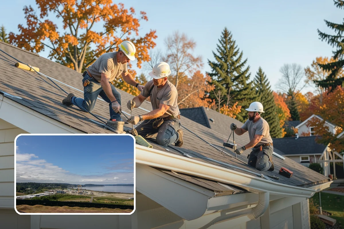 Basement Framing in University Place, Pierce County, WA - Defines rooms and usable layout