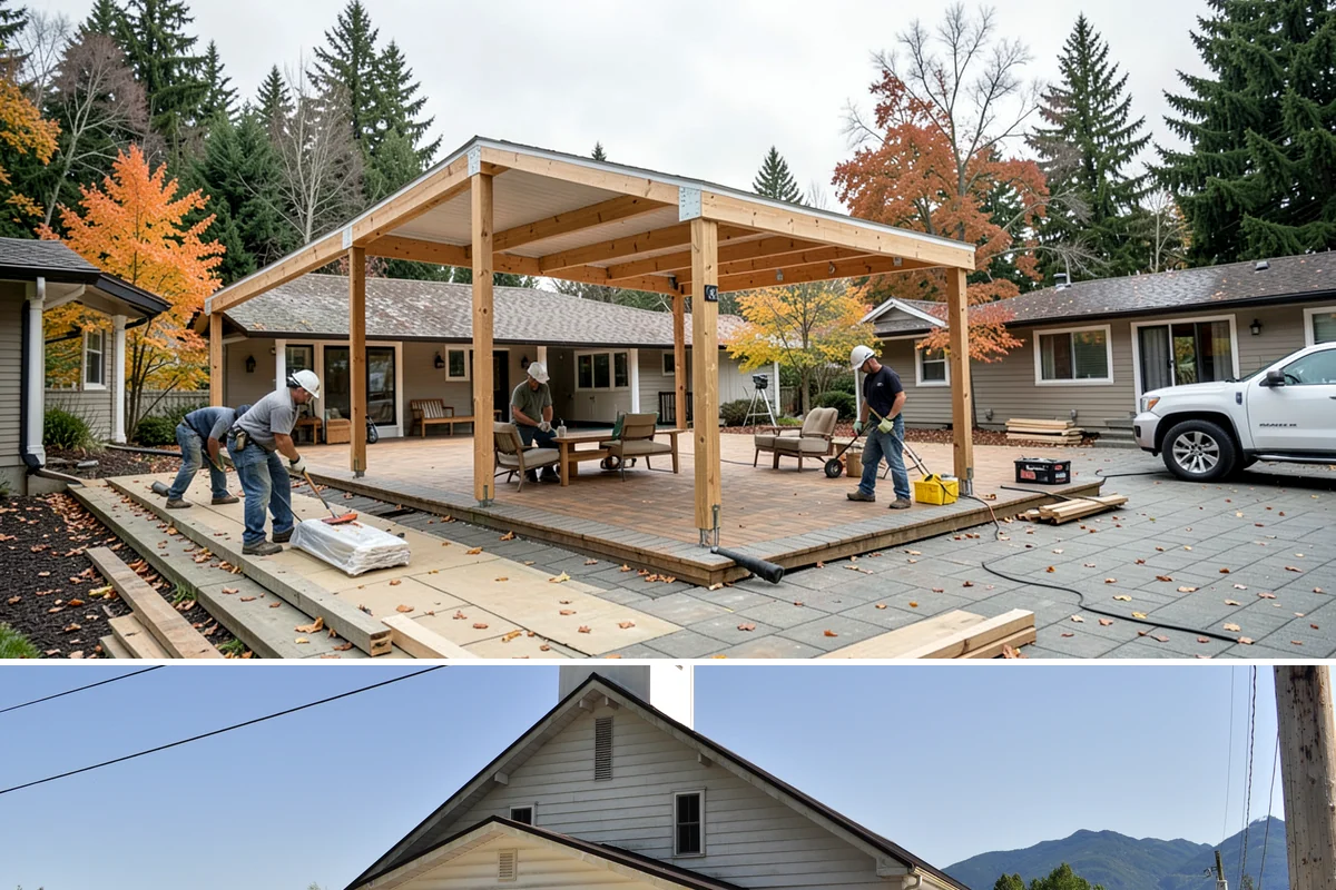 Basement Home Theater in Concrete, Skagit County, WA - Theater builds are entirely indoors, making them a perfect winter project.