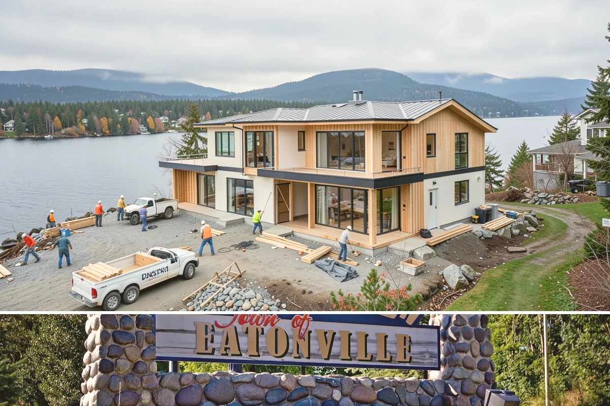 Basement Home Theater in Eatonville, Pierce County, WA - Theater builds are entirely indoors, making them a perfect winter project.
