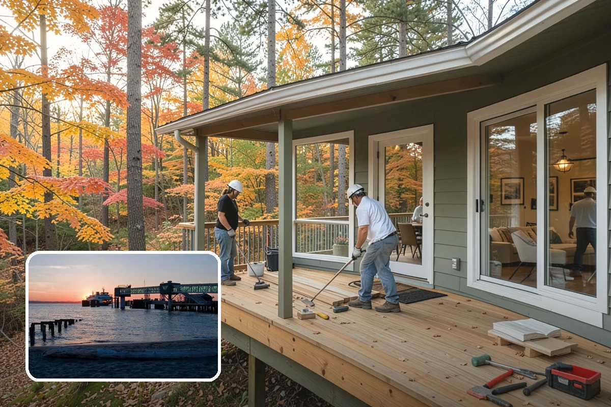 Basement Home Theater in Edmonds, Snohomish County, WA - Uses the basement's natural darkness and quiet